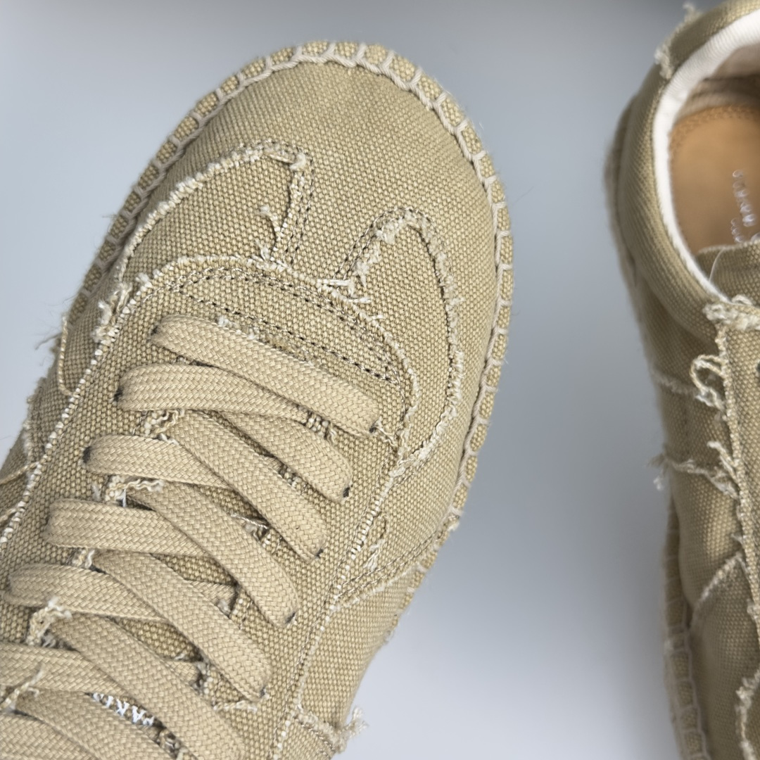 顶级版本：女款 MaisonMargiela MM6 马吉拉  帆布 麻绳底 厚底 德训鞋 休闲 运动鞋 季新款的Mai