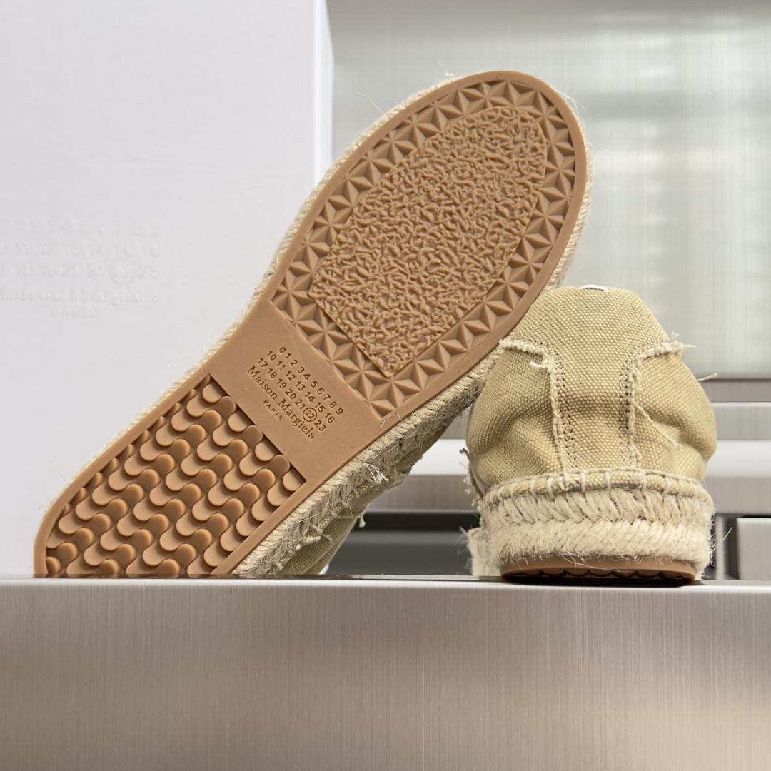 顶级版本：女款 MaisonMargiela MM6 马吉拉  帆布 麻绳底 厚底 德训鞋 休闲 运动鞋 季新款的Mai