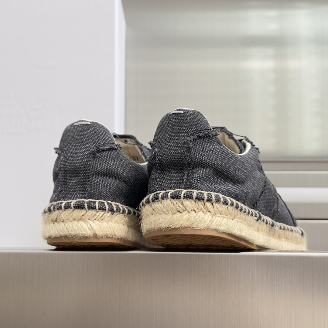 顶级版本：女款 MaisonMargiela MM6 马吉拉  帆布 麻绳底 厚底 德训鞋 休闲 运动鞋 季新款的Mai