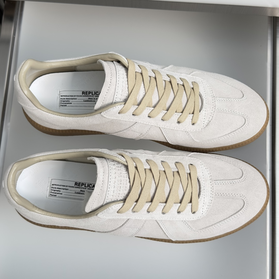 顶级版本：情侣款 MaisonMargiela MM6 马吉拉 情侣款 德训鞋 休闲 运动鞋 原版购入开发 做货 鬼才设