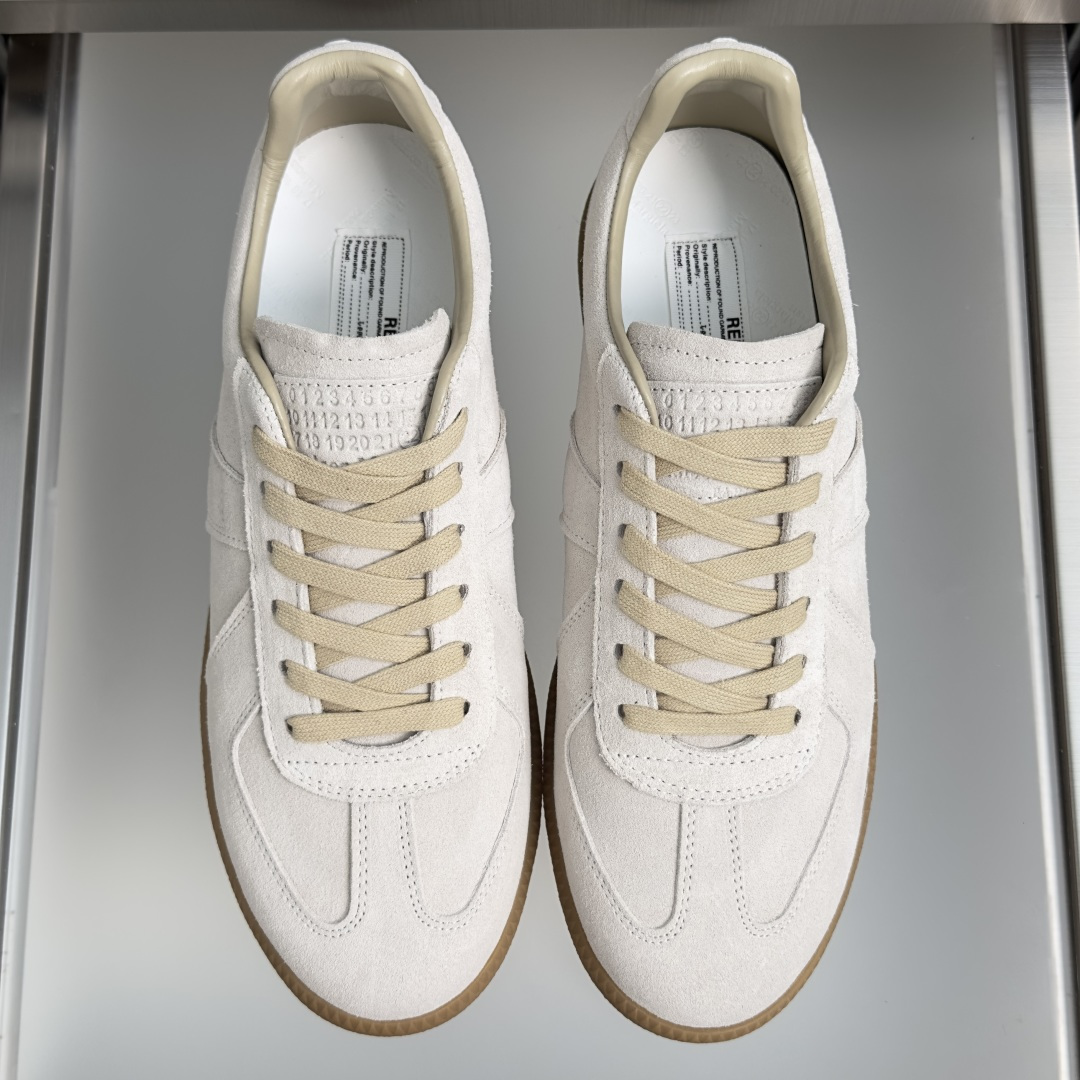 顶级版本：情侣款 MaisonMargiela MM6 马吉拉 情侣款 德训鞋 休闲 运动鞋 原版购入开发 做货 鬼才设
