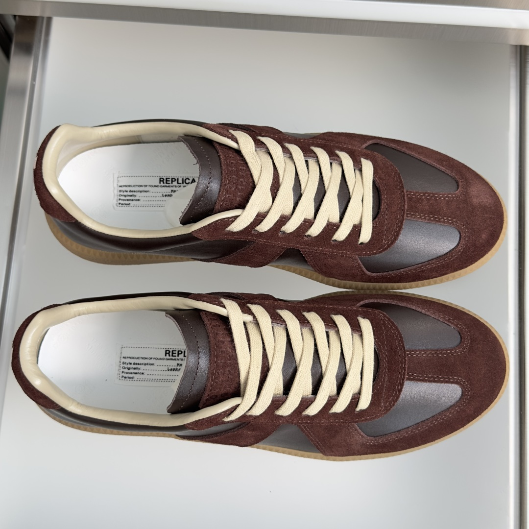 顶级版本：情侣款 MaisonMargiela MM6 马吉拉 情侣款 德训鞋 休闲 运动鞋 原版购入开发 做货 鬼才设