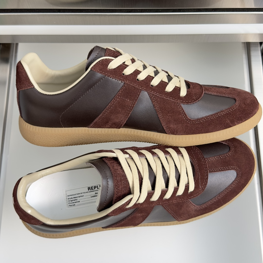 顶级版本：情侣款 MaisonMargiela MM6 马吉拉 情侣款 德训鞋 休闲 运动鞋 原版购入开发 做货 鬼才设