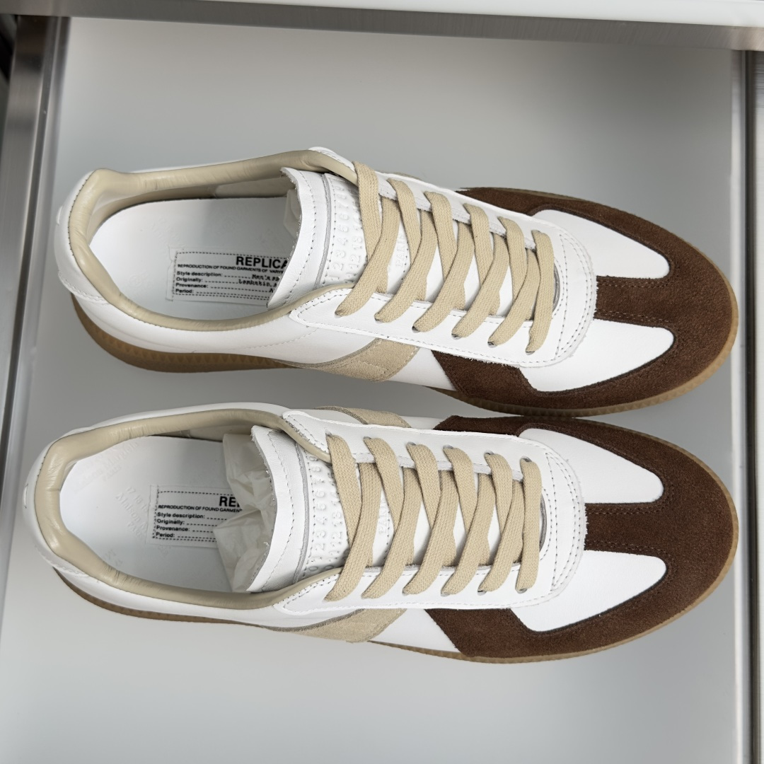 顶级版本：情侣款 MaisonMargiela MM6 马吉拉 情侣款 德训鞋 休闲 运动鞋 原版购入开发 做货 鬼才设