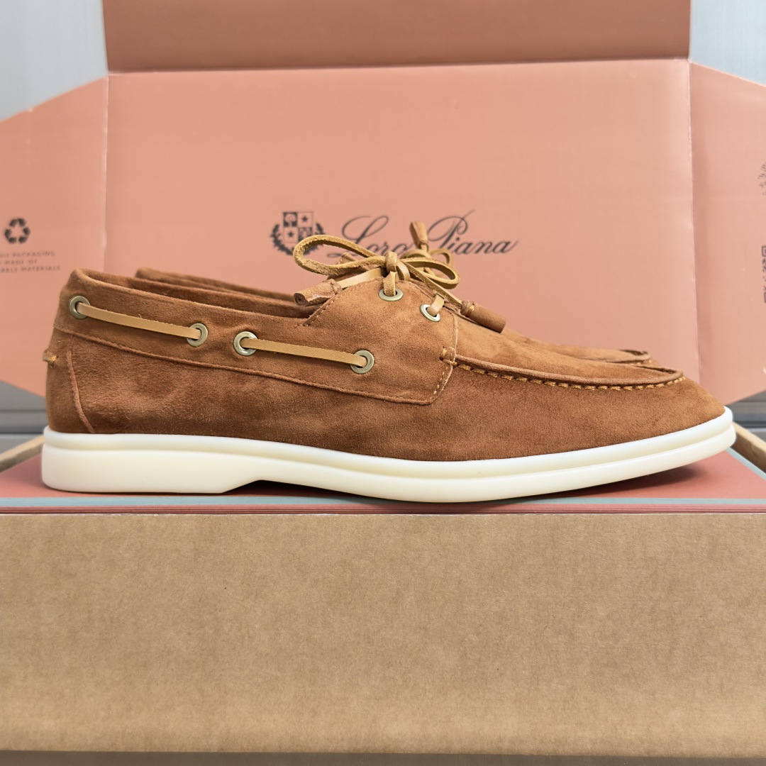 顶级版本：女款 Loro Piana 诺悠翩雅 Summer Walk系列 LP 老钱风 休闲 平底 乐福鞋  这款乐福