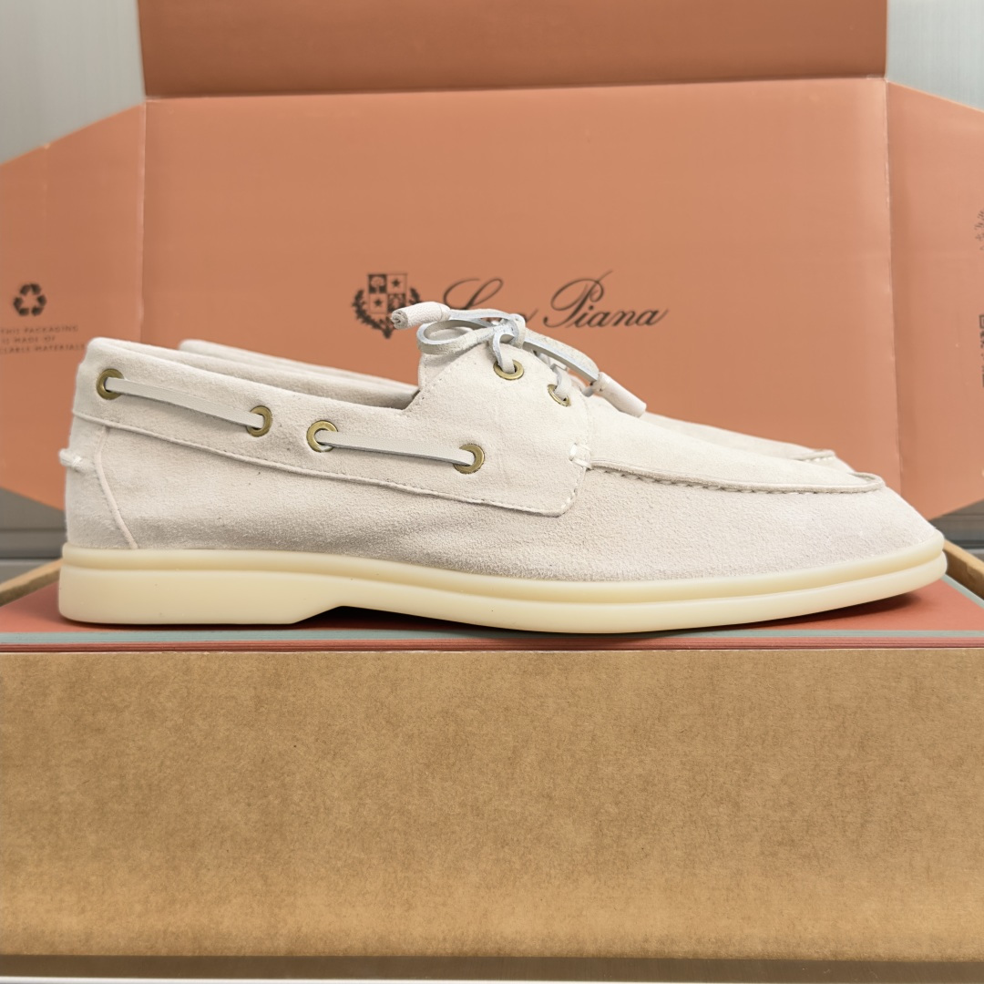 顶级版本：女款 Loro Piana 诺悠翩雅 Summer Walk系列 LP 老钱风 休闲 平底 乐福鞋  这款乐福