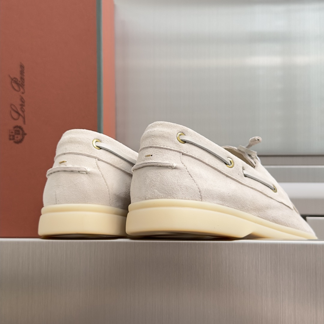 顶级版本：女款 Loro Piana 诺悠翩雅 Summer Walk系列 LP 老钱风 休闲 平底 乐福鞋  这款乐福