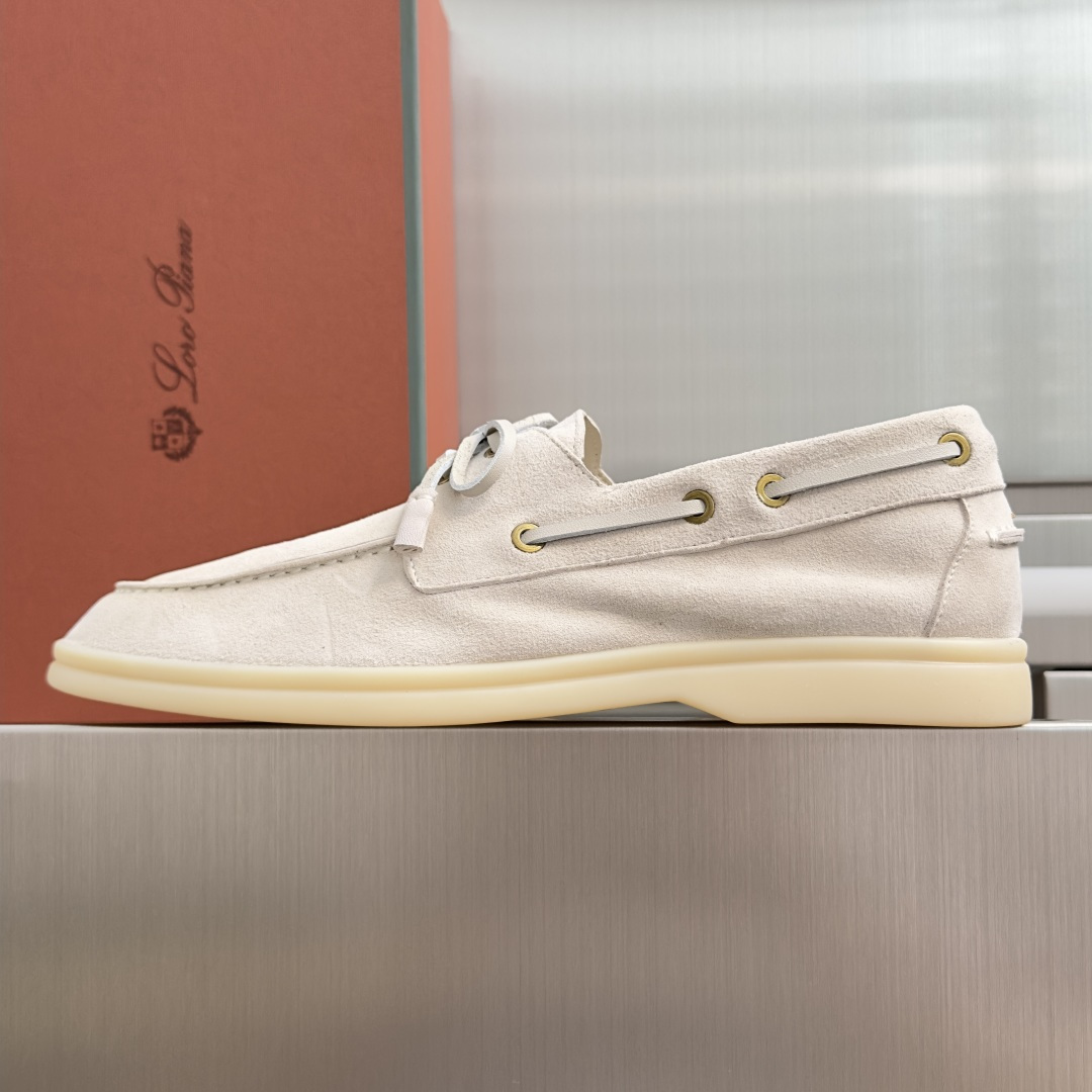 顶级版本：女款 Loro Piana 诺悠翩雅 Summer Walk系列 LP 老钱风 休闲 平底 乐福鞋  这款乐福