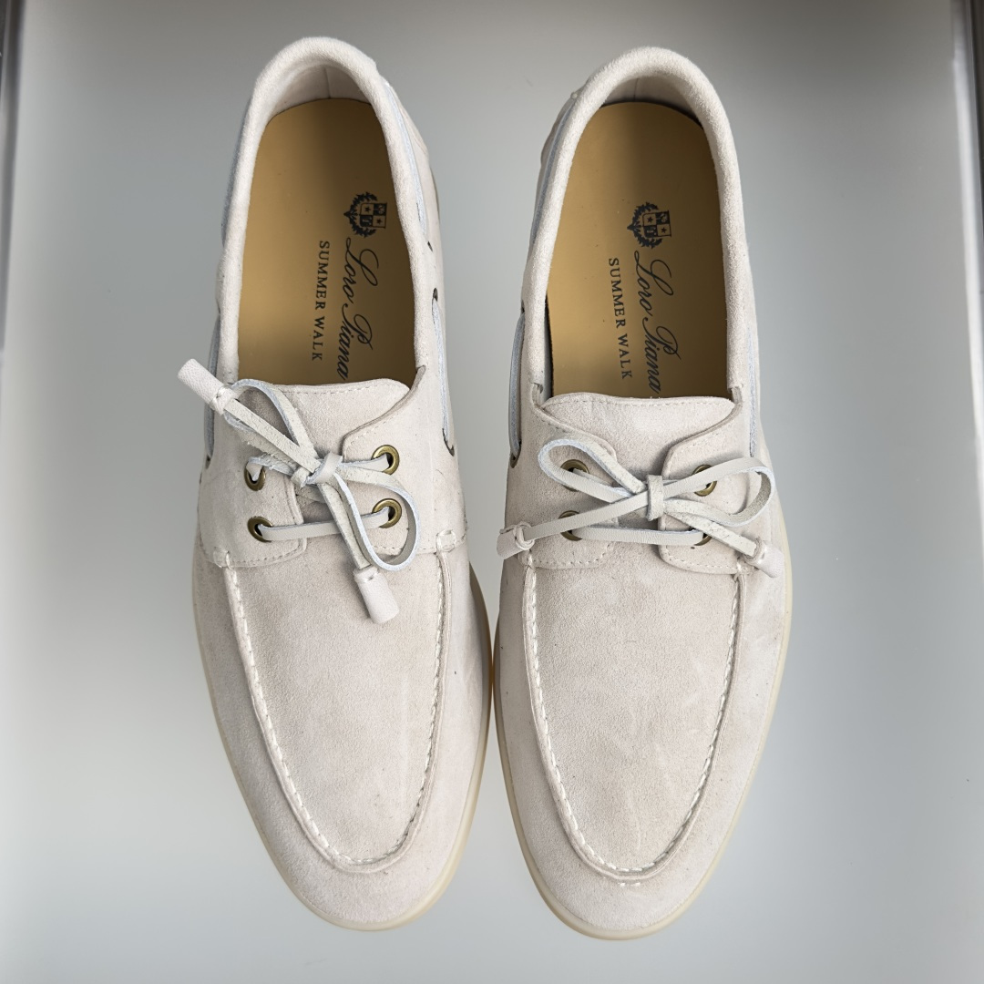 顶级版本：女款 Loro Piana 诺悠翩雅 Summer Walk系列 LP 老钱风 休闲 平底 乐福鞋  这款乐福