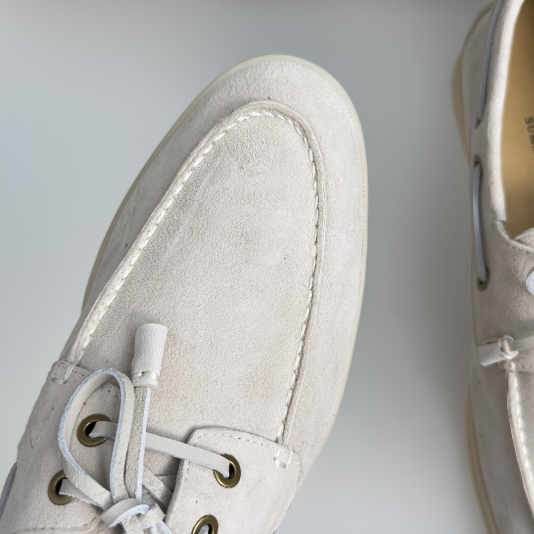 顶级版本：女款 Loro Piana 诺悠翩雅 Summer Walk系列 LP 老钱风 休闲 平底 乐福鞋  这款乐福