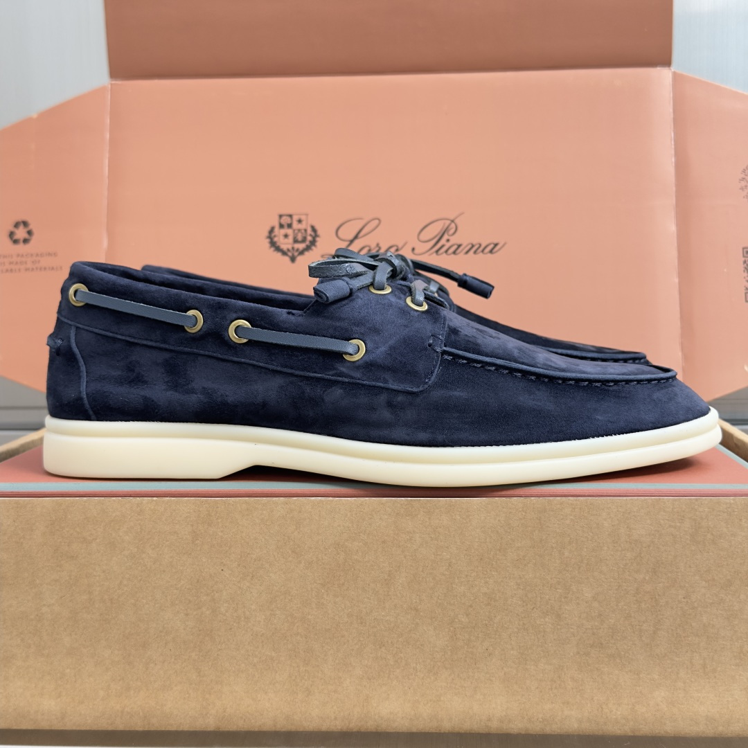 顶级版本：女款 Loro Piana 诺悠翩雅 Summer Walk系列 LP 老钱风 休闲 平底 乐福鞋  这款乐福