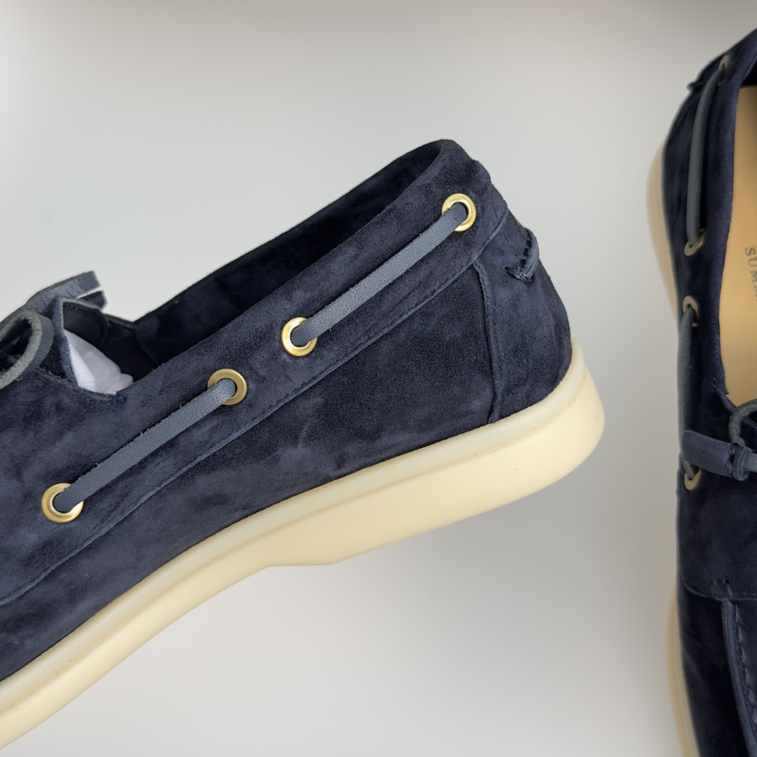 顶级版本：女款 Loro Piana 诺悠翩雅 Summer Walk系列 LP 老钱风 休闲 平底 乐福鞋  这款乐福