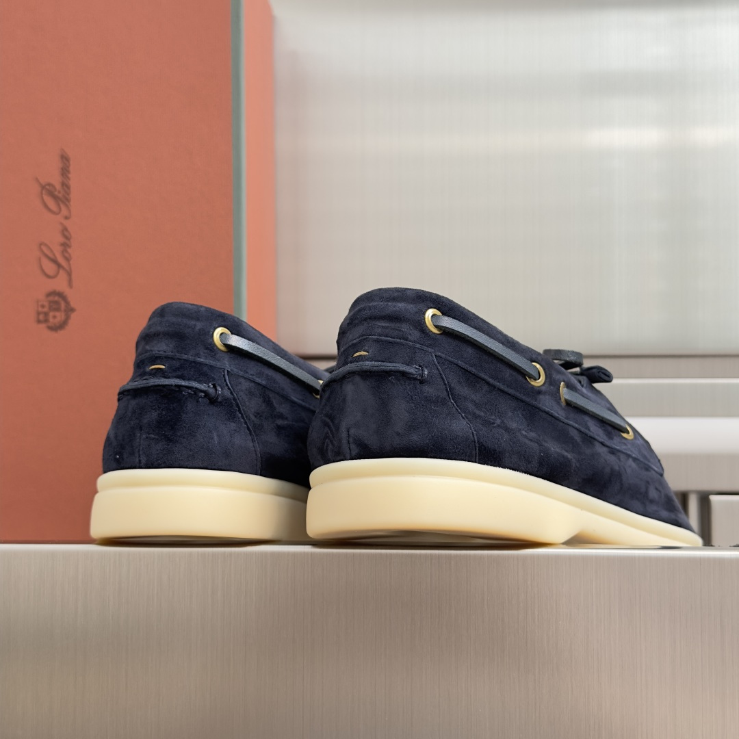 顶级版本：女款 Loro Piana 诺悠翩雅 Summer Walk系列 LP 老钱风 休闲 平底 乐福鞋  这款乐福