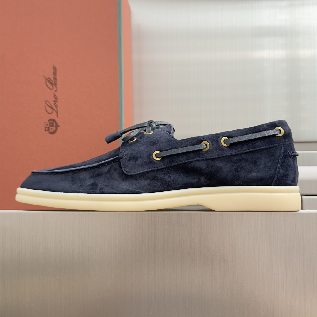 顶级版本：女款 Loro Piana 诺悠翩雅 Summer Walk系列 LP 老钱风 休闲 平底 乐福鞋  这款乐福