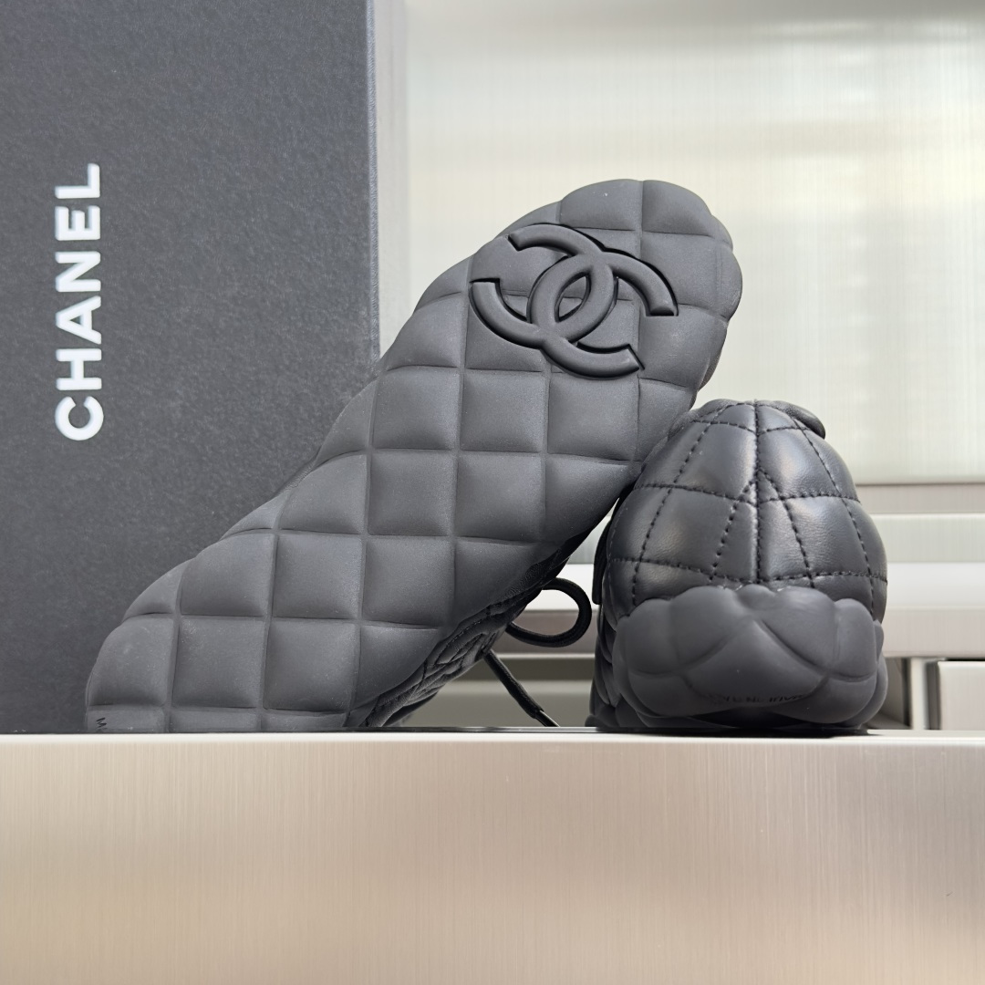 顶级版本：女款 Chanel 香奈儿26S 最新款 菱格纹 复古 厚底 休闲 棒球鞋 运动鞋 原版购入开发 做货 小香 