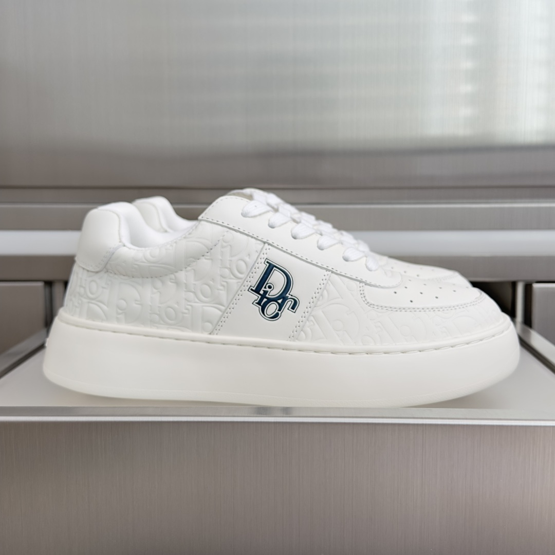 顶级版本：女款 Dior迪奥 Star系列 厚底 小白鞋 休闲 运动鞋  这款 Dior Star 运动鞋重新诠释时尚简