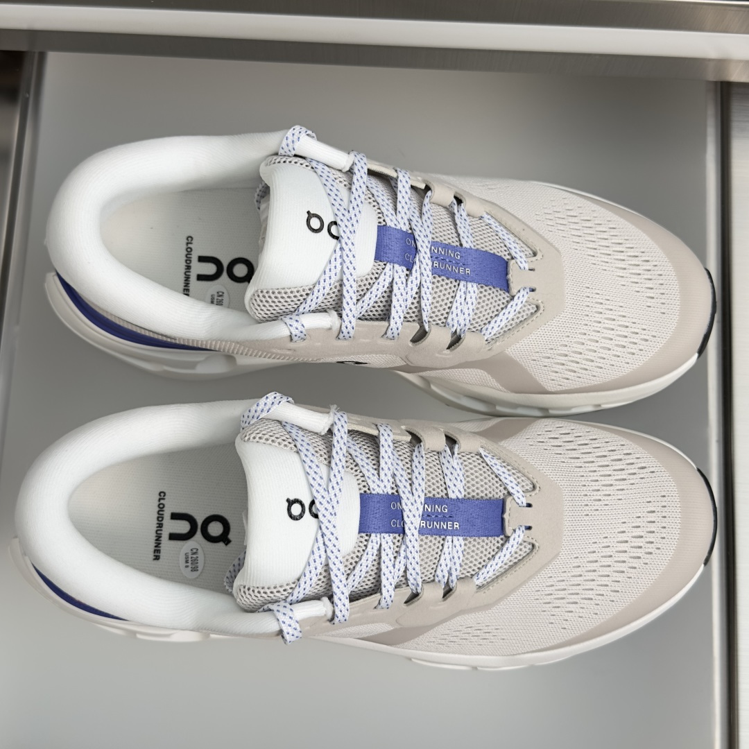 顶级版本：情侣款 On昂跑 Cloudrunner 3系列 厚底 户外 休闲 跑步鞋 运动鞋 训练鞋 Cloudrunn
