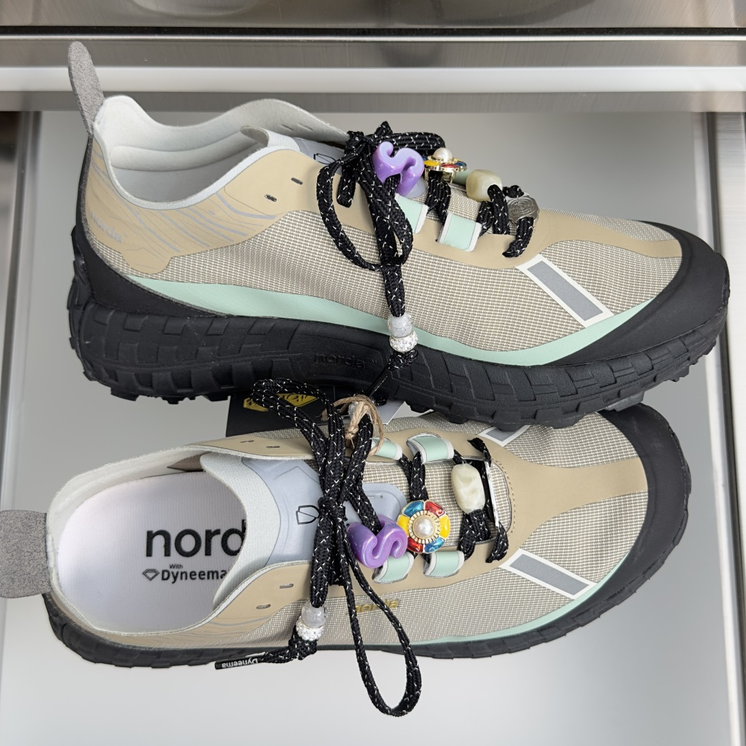 顶级版本：情侣款 ZEGNA x norda™杰尼亚 联名款 户外 越野 跑步鞋 休闲 运动鞋  杰尼亚 x norda