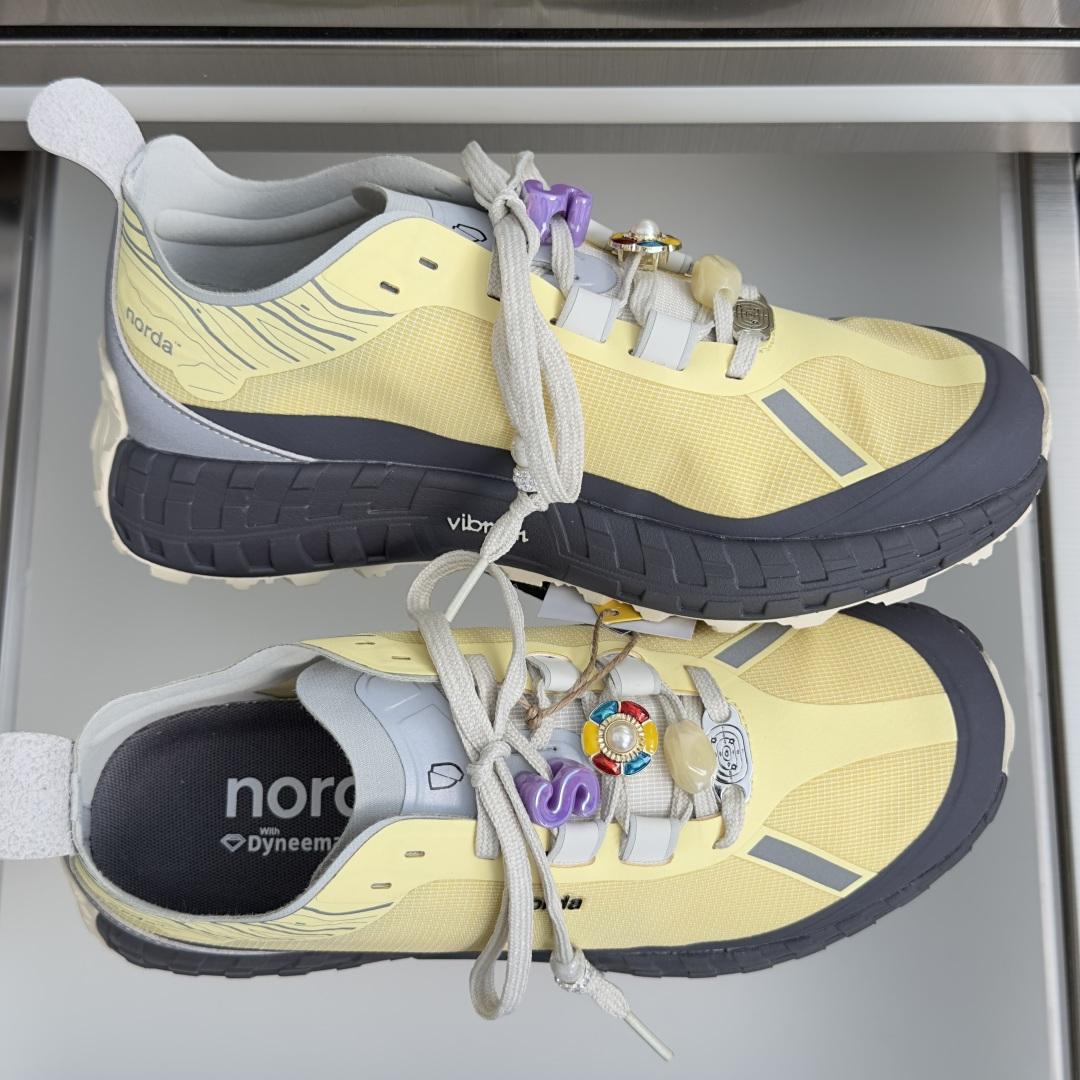 顶级版本：情侣款 ZEGNA x norda™杰尼亚 联名款 户外 越野 跑步鞋 休闲 运动鞋  杰尼亚 x norda