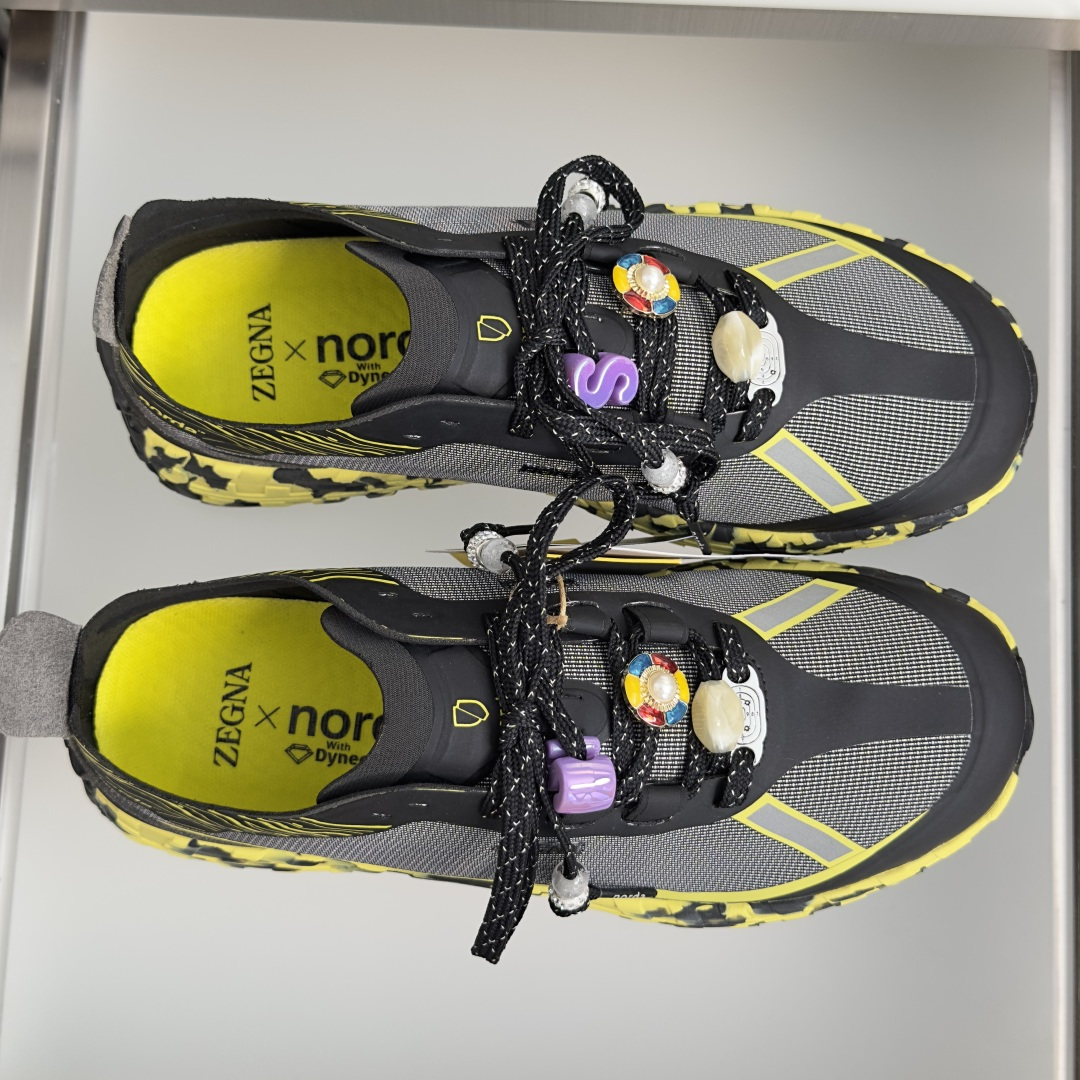 顶级版本：情侣款 ZEGNA x norda™杰尼亚 联名款 户外 越野 跑步鞋 休闲 运动鞋  杰尼亚 x norda