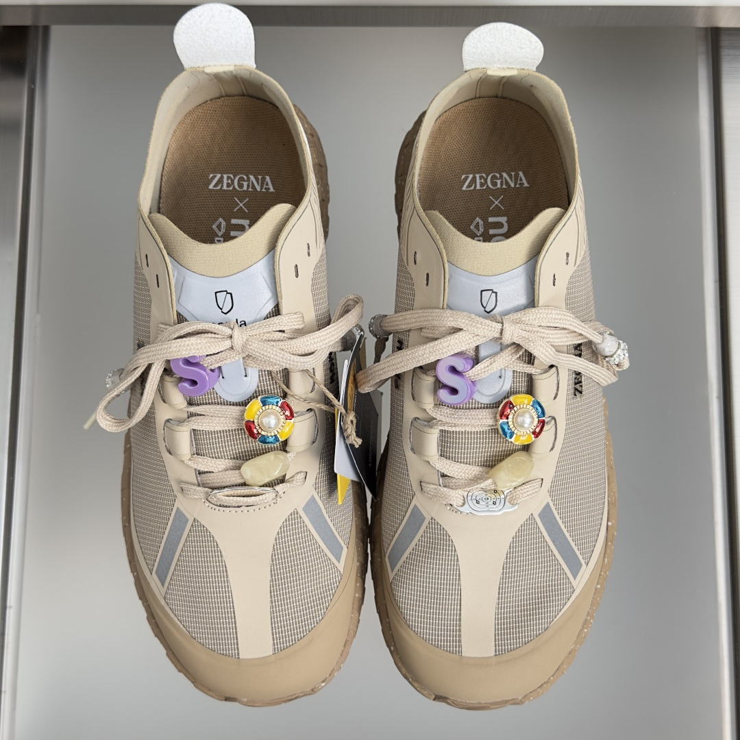 顶级版本：情侣款 ZEGNA x norda™杰尼亚 联名款 户外 越野 跑步鞋 休闲 运动鞋  杰尼亚 x norda