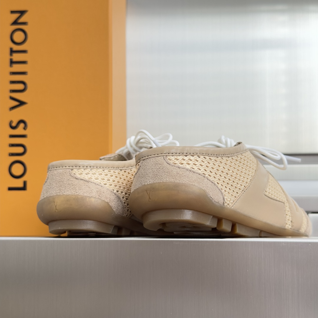 顶级版本：女款 LV路易威登 L家 驴牌 最新Sneakerina系列 黑白 熊猫配色  玛丽珍 芭蕾运动鞋 德训鞋 休