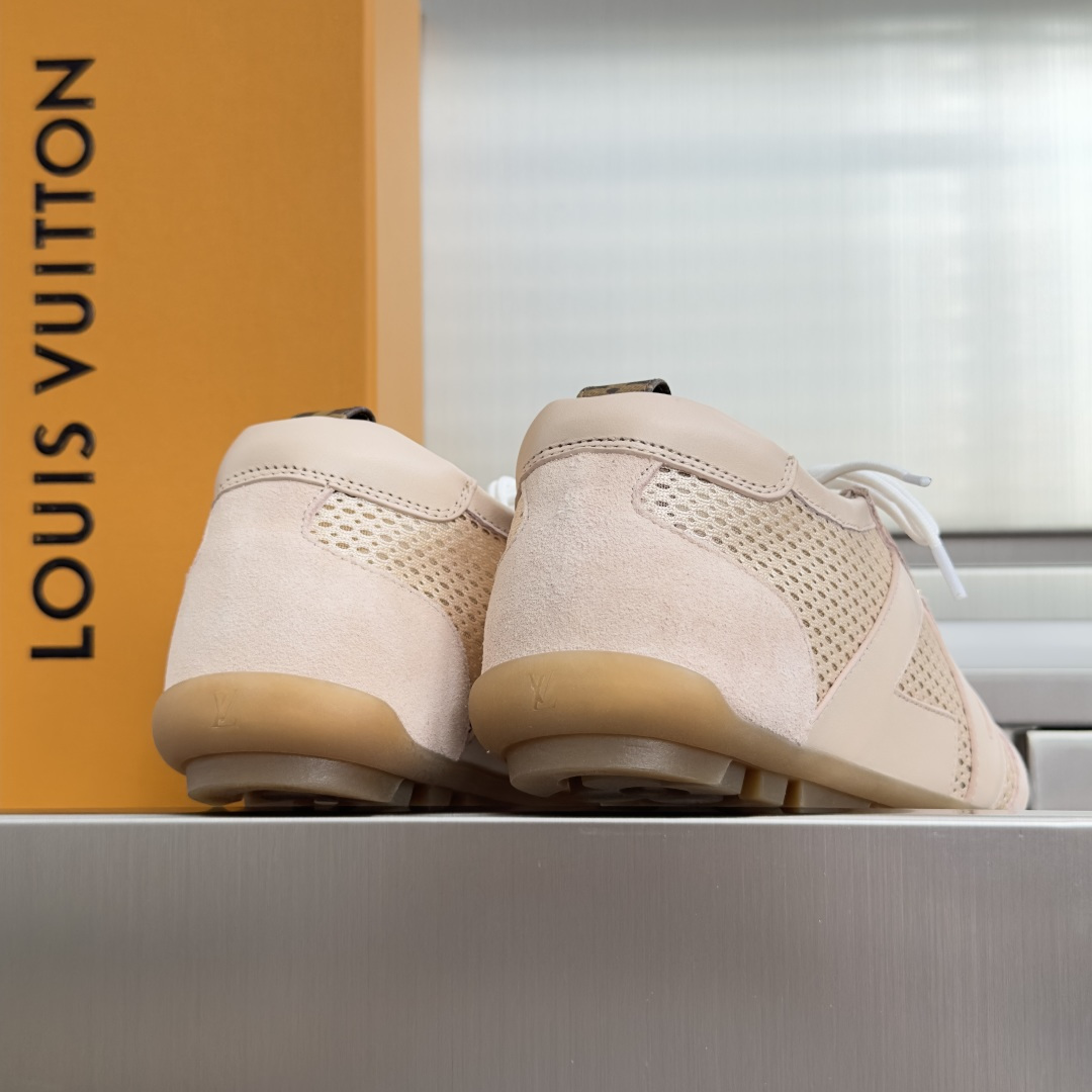 顶级版本：女款 LV路易威登 L家 驴牌 最新Sneakerina系列 黑白 熊猫配色  玛丽珍 芭蕾运动鞋 德训鞋 休