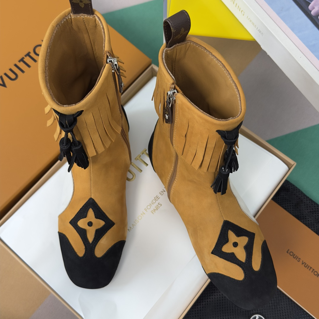 顶级版本：女款 LV路易威登 L家 驴牌 最新Sneakerina系列 及踝靴 休闲 运动鞋 拳击鞋 本款 LV Sne