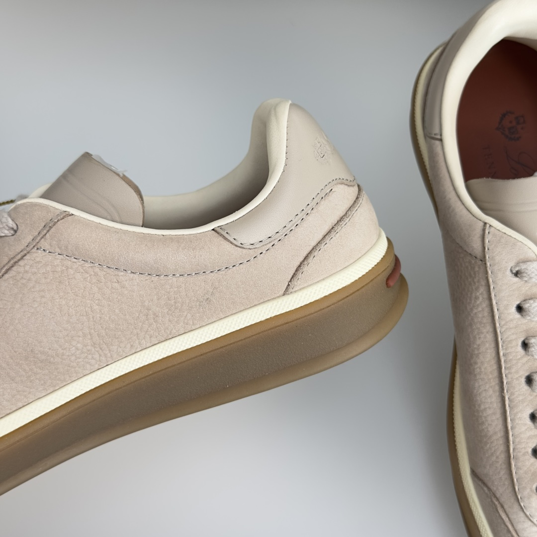 顶级版本：情侣款 Loro Piana 诺悠翩雅Tennis walk系列 情侣款 LP德训鞋 休闲 运动鞋 板鞋 原版