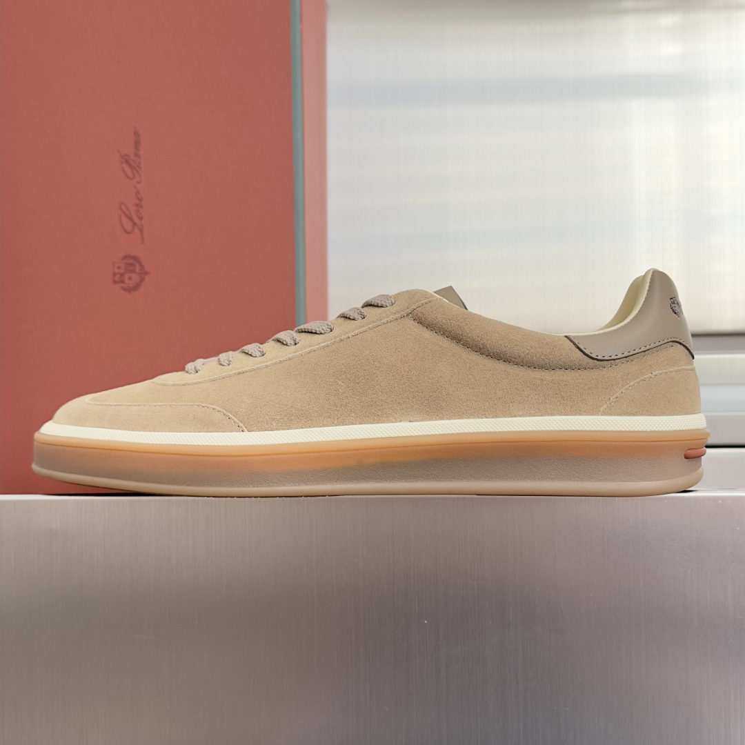 顶级版本:情侣款 Loro Piana 诺悠翩雅Tennis walk系列 情侣款 LP德训鞋 休闲 运动鞋 板鞋 原版 顶级版本:情侣款 Loro Piana 诺悠翩雅Tennis walk系列 情侣款 LP德训鞋 休闲 运动鞋 板鞋 原版