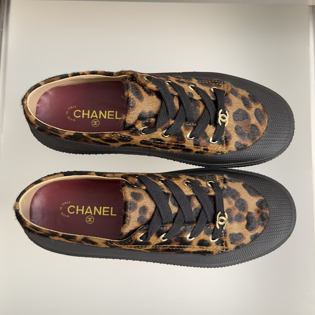 顶级版本：女款 Chanel 香奈儿26B 最新款 复古 厚底 休闲 运动鞋 原版购入开发 做货 小香 C家 专柜又一超