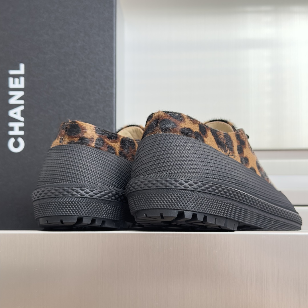 顶级版本：女款 Chanel 香奈儿26B 最新款 复古 厚底 休闲 运动鞋 原版购入开发 做货 小香 C家 专柜又一超