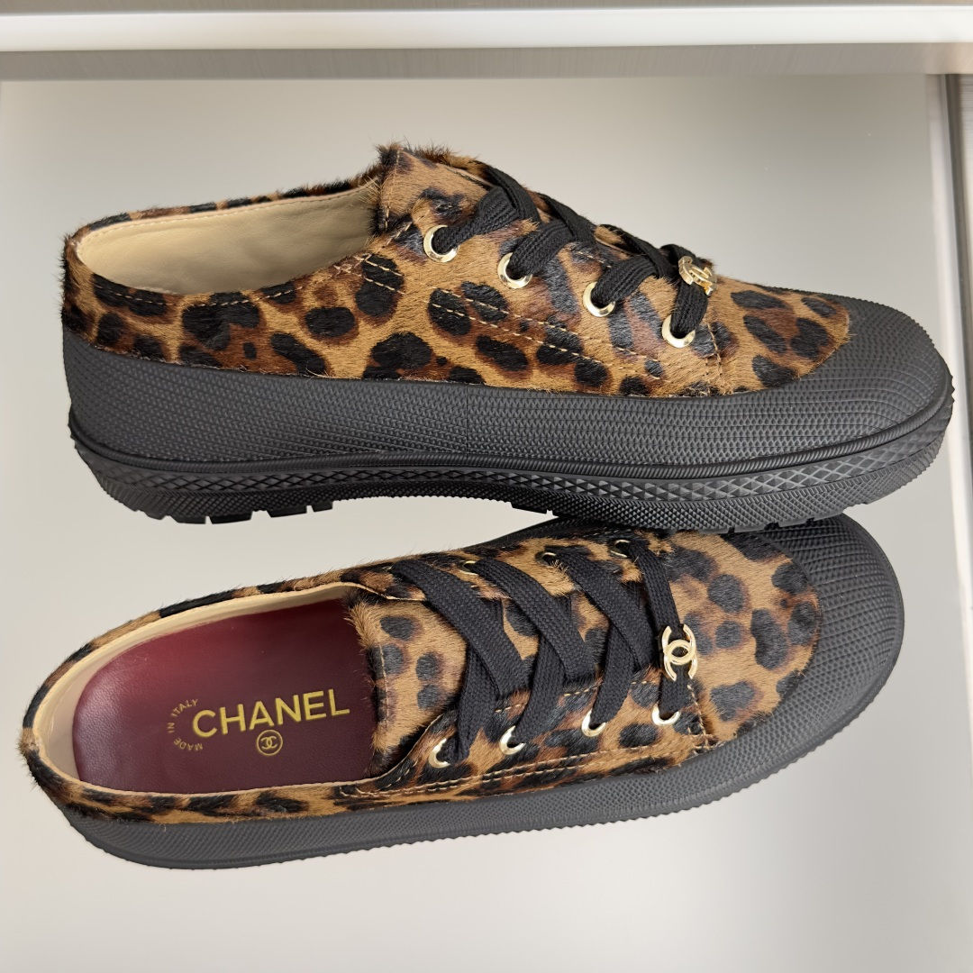 顶级版本：女款 Chanel 香奈儿26B 最新款 复古 厚底 休闲 运动鞋 原版购入开发 做货 小香 C家 专柜又一超