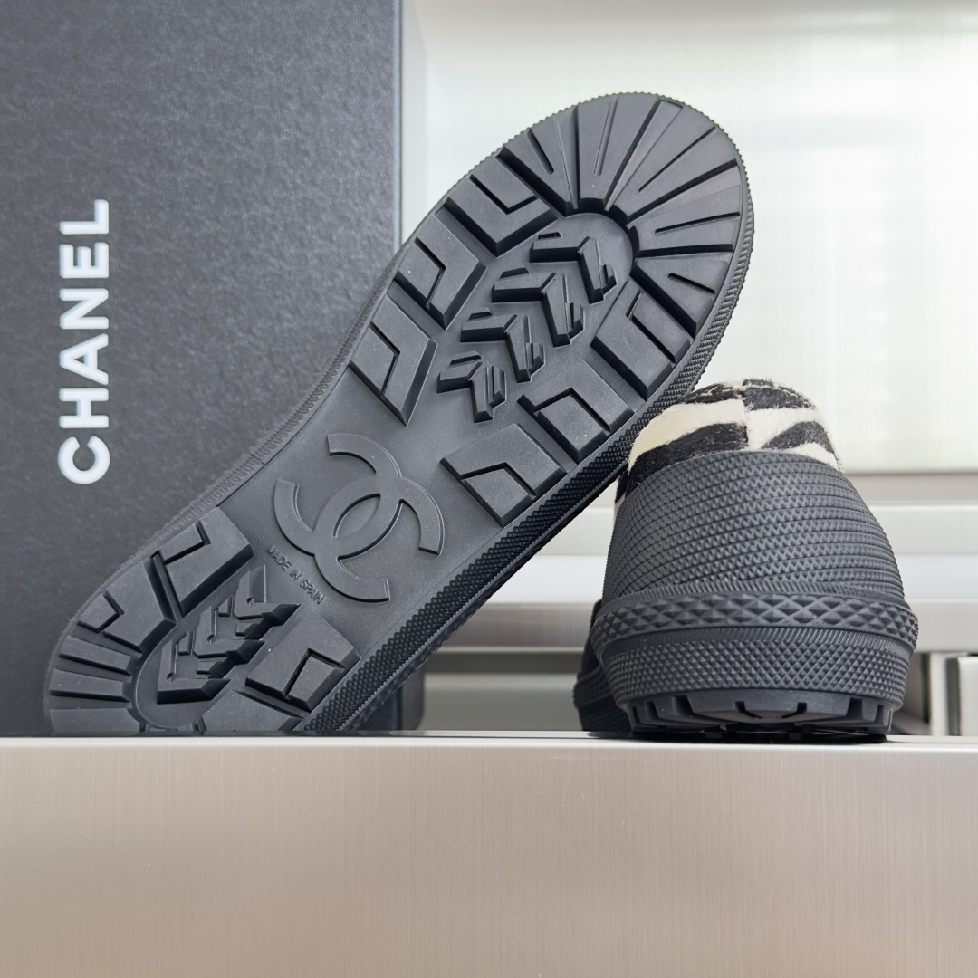 顶级版本：女款 Chanel 香奈儿26B 最新款 复古 厚底 休闲 运动鞋 原版购入开发 做货 小香 C家 专柜又一超