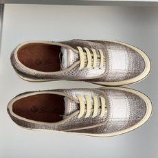 顶级版本:情侣款 Loro Piana 诺悠翩雅Nantucket Walk系列 LP 情侣款 海军风 厚底 帆布鞋 小 顶级版本:情侣款 Loro Piana 诺悠翩雅Nantucket Walk系列 LP 情侣款 海军风 厚底 帆布鞋 小