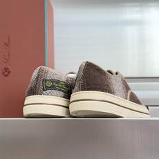 顶级版本:情侣款 Loro Piana 诺悠翩雅Nantucket Walk系列 LP 情侣款 海军风 厚底 帆布鞋 小 顶级版本:情侣款 Loro Piana 诺悠翩雅Nantucket Walk系列 LP 情侣款 海军风 厚底 帆布鞋 小