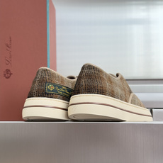顶级版本:情侣款 Loro Piana 诺悠翩雅Nantucket Walk系列 LP 情侣款 海军风 厚底 帆布鞋 小 顶级版本:情侣款 Loro Piana 诺悠翩雅Nantucket Walk系列 LP 情侣款 海军风 厚底 帆布鞋 小