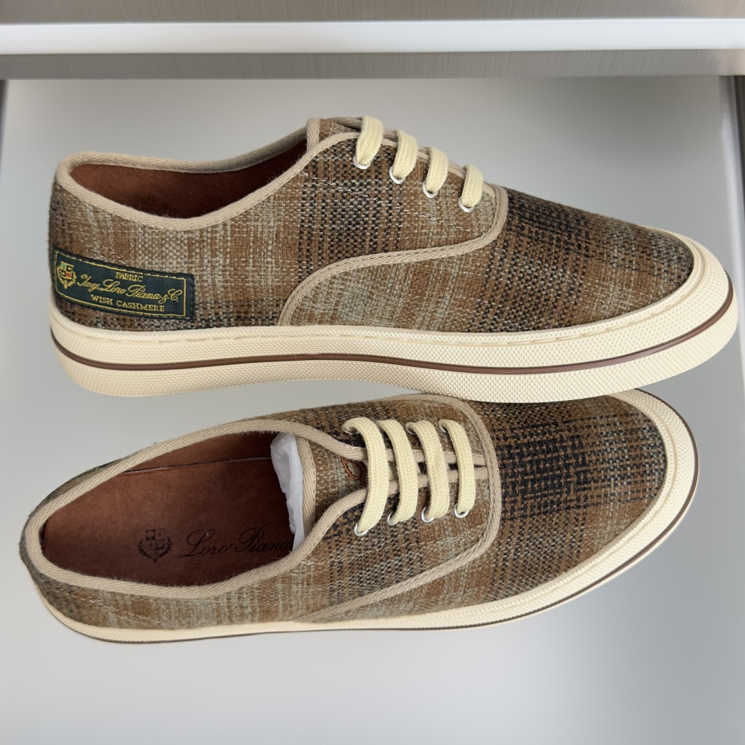 顶级版本:情侣款 Loro Piana 诺悠翩雅Nantucket Walk系列 LP 情侣款 海军风 厚底 帆布鞋 小 顶级版本:情侣款 Loro Piana 诺悠翩雅Nantucket Walk系列 LP 情侣款 海军风 厚底 帆布鞋 小