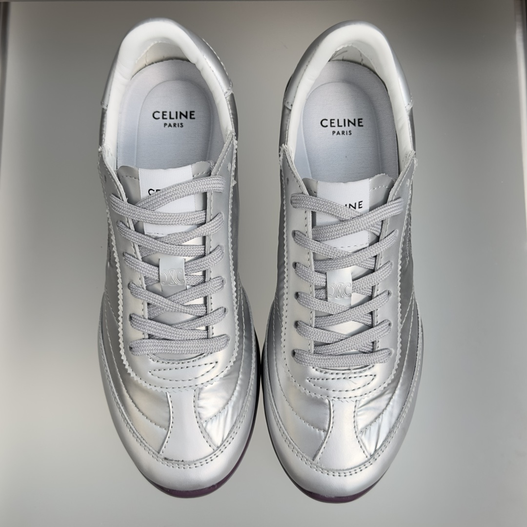 顶级版本：女款 Celine 思琳/赛琳 最新Racer系列 复古 休闲 运动鞋 原版购入开发 做货 这款Racer运动