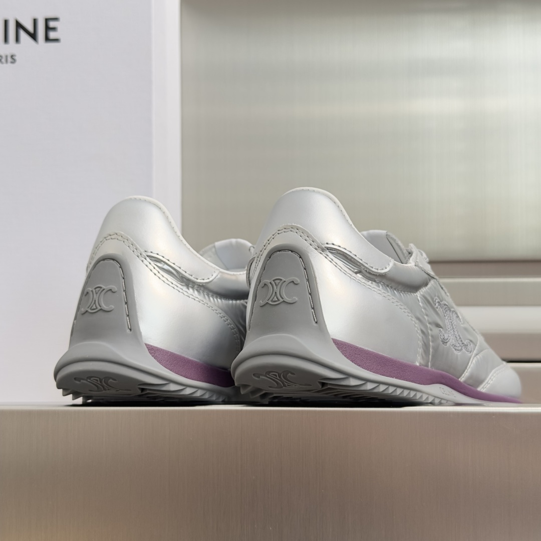 顶级版本：女款 Celine 思琳/赛琳 最新Racer系列 复古 休闲 运动鞋 原版购入开发 做货 这款Racer运动