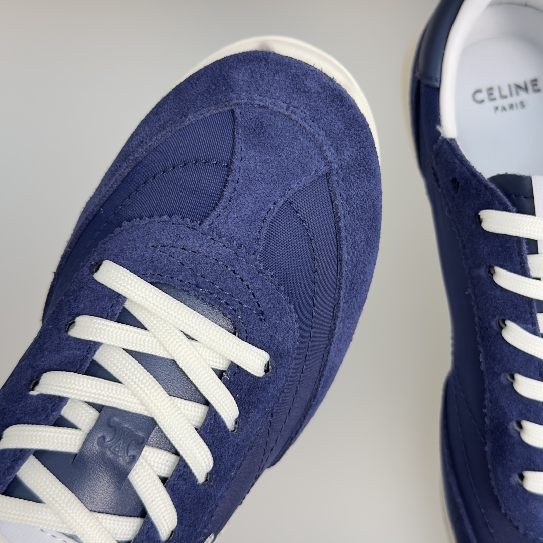 顶级版本：女款 Celine 思琳/赛琳 最新Racer系列 复古 休闲 运动鞋 原版购入开发 做货 这款Racer运动