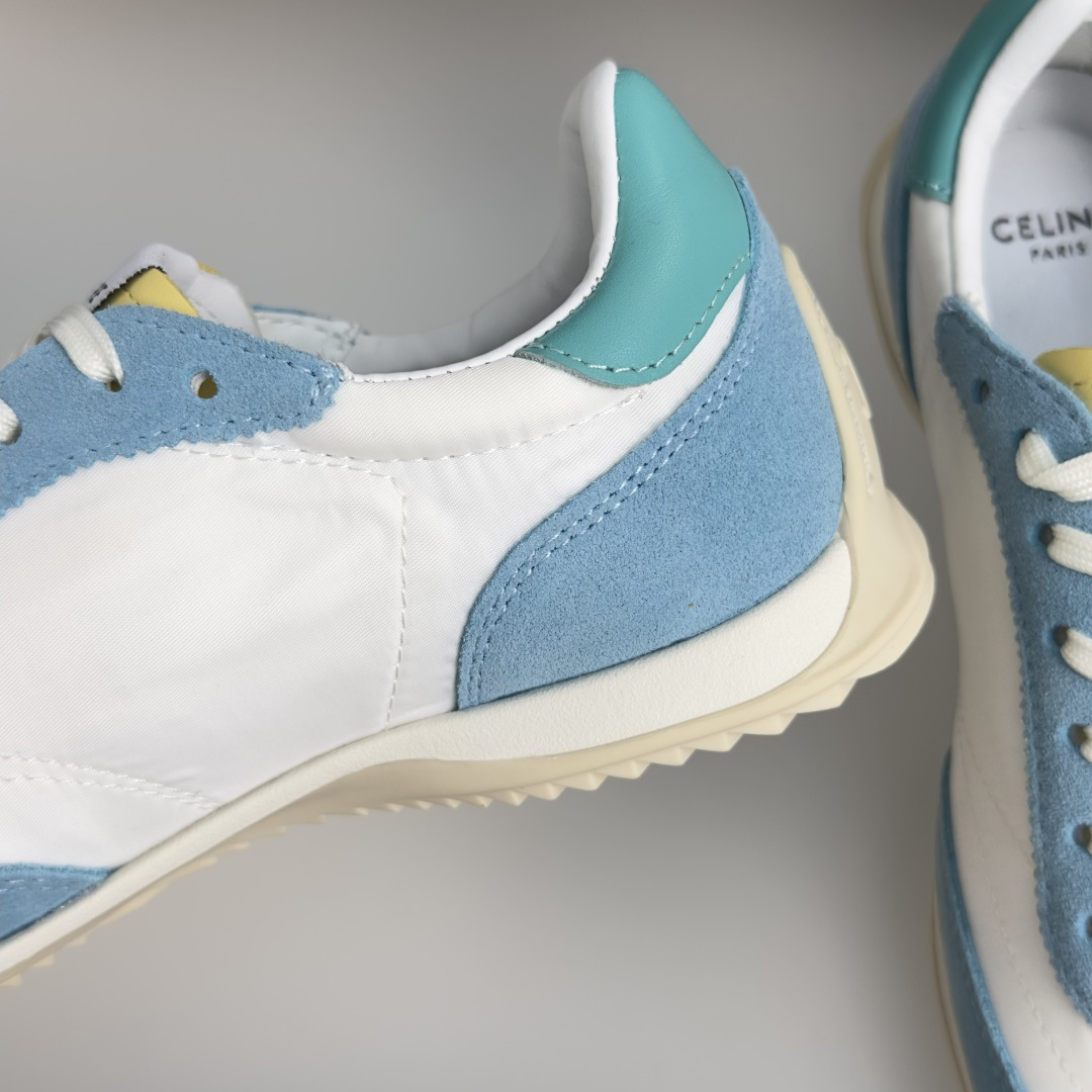 顶级版本：女款 Celine 思琳/赛琳 最新Racer系列 复古 休闲 运动鞋 原版购入开发 做货 这款Racer运动
