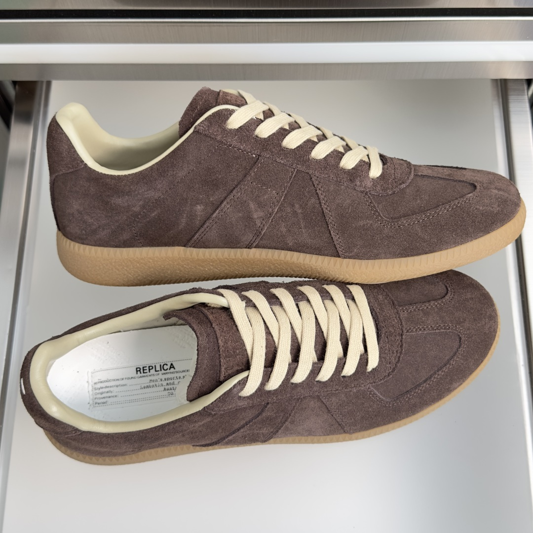 顶级版本：情侣款 MaisonMargiela MM6 马吉拉 情侣款 德训鞋 休闲 运动鞋 原版购入开发 做货 鬼才设