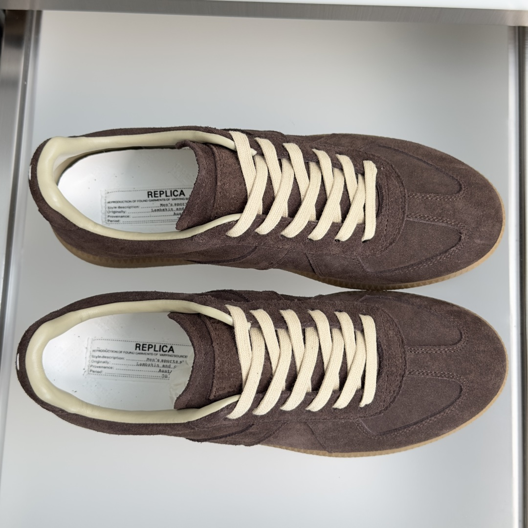 顶级版本：情侣款 MaisonMargiela MM6 马吉拉 情侣款 德训鞋 休闲 运动鞋 原版购入开发 做货 鬼才设