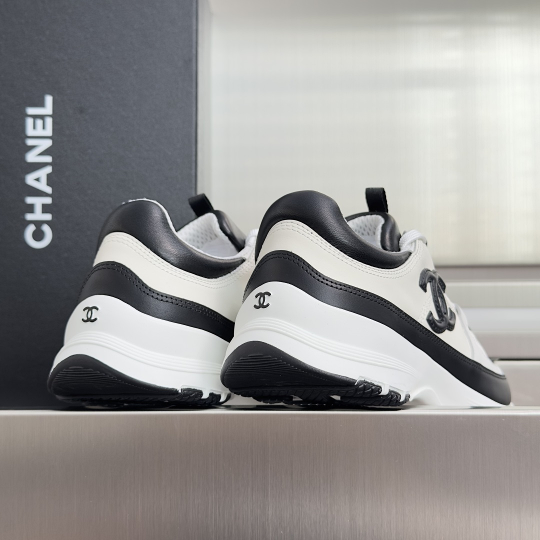 顶级版本：女款 Chanel 香奈儿26K 最新款 厚底 拼色 休闲 运动鞋 原版购入开发 做货 小香 C家 专柜又一超