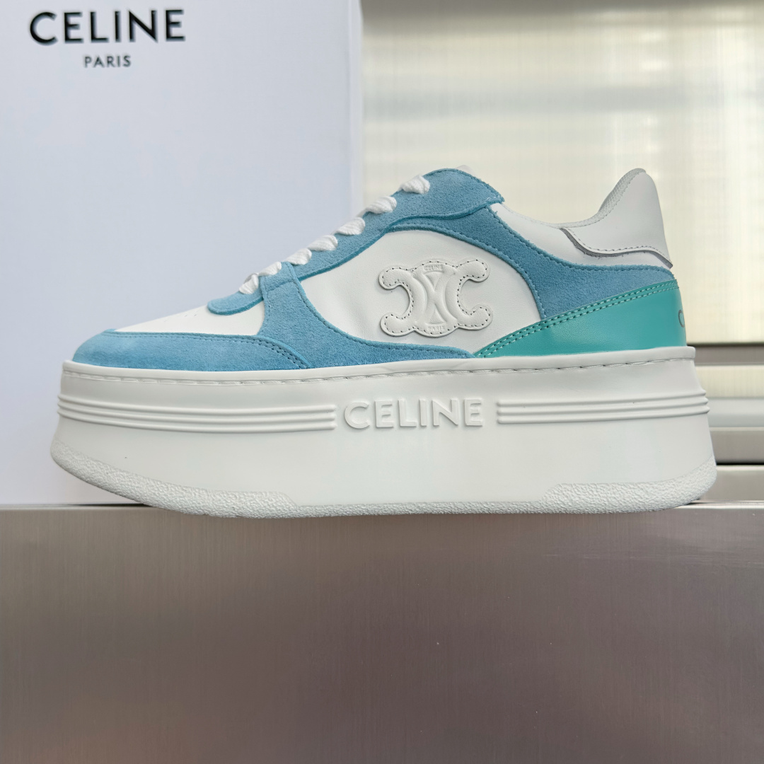 顶级版本:女款 Celine赛琳 Block Triomphe CR-03厚底 松糕鞋 休闲 运动鞋 原版购入开发 做货 顶级版本:女款 Celine赛琳 Block Triomphe CR-03厚底 松糕鞋 休闲 运动鞋 原版购入开发 做货