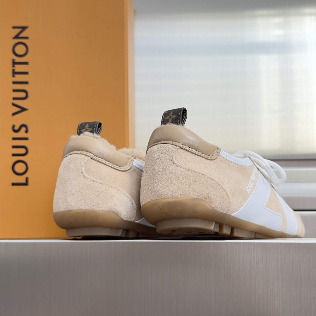 顶级版本：女款 LV路易威登 L家 驴牌 最新Sneakerina系列 玛丽珍 芭蕾运动鞋 德训鞋 休闲 平底鞋 本款 
