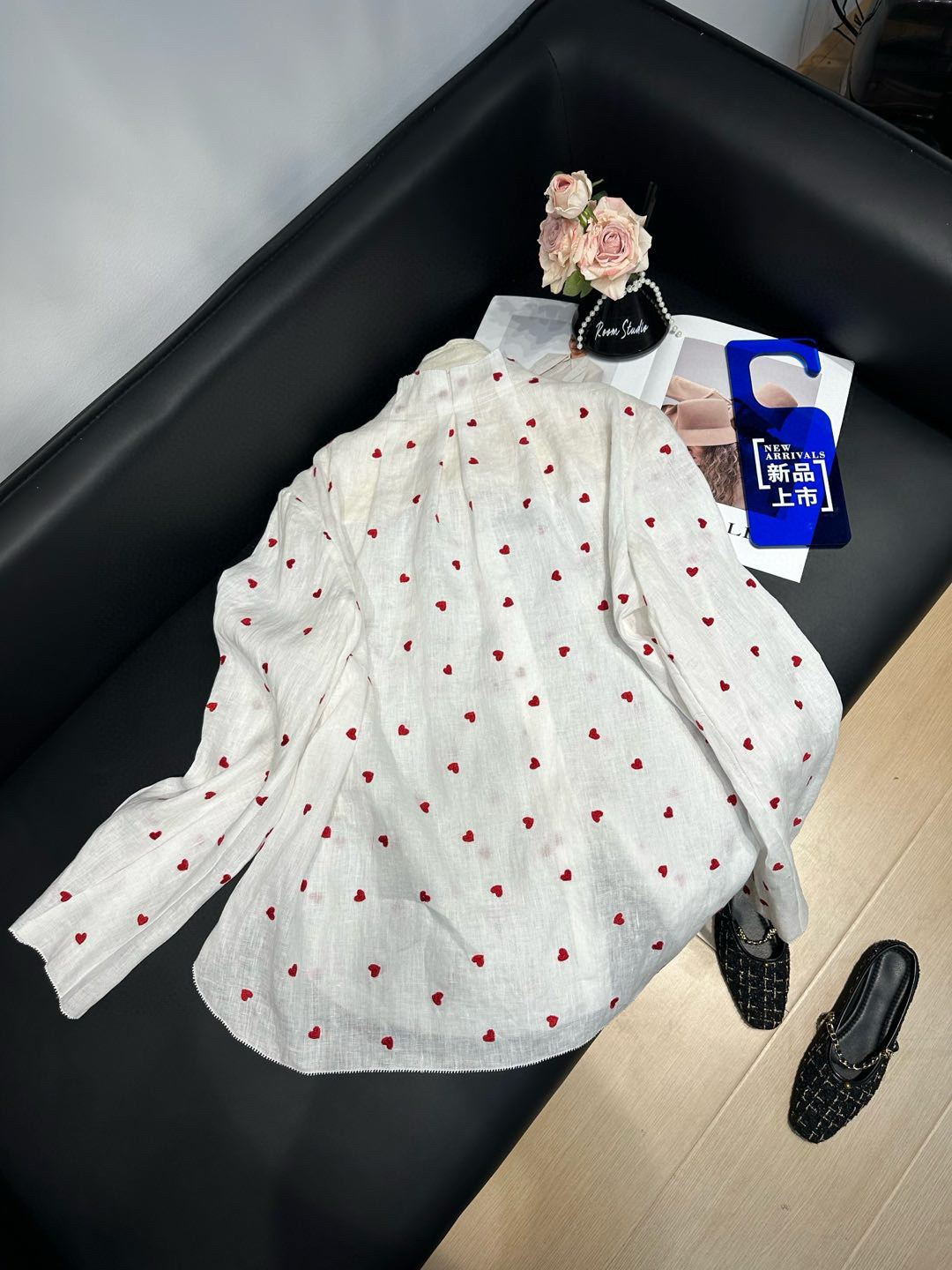Trendy Women’s Suit with Chloe, Embroidered Shirt for Spring Trip, Multiple Colors. - 图片 4