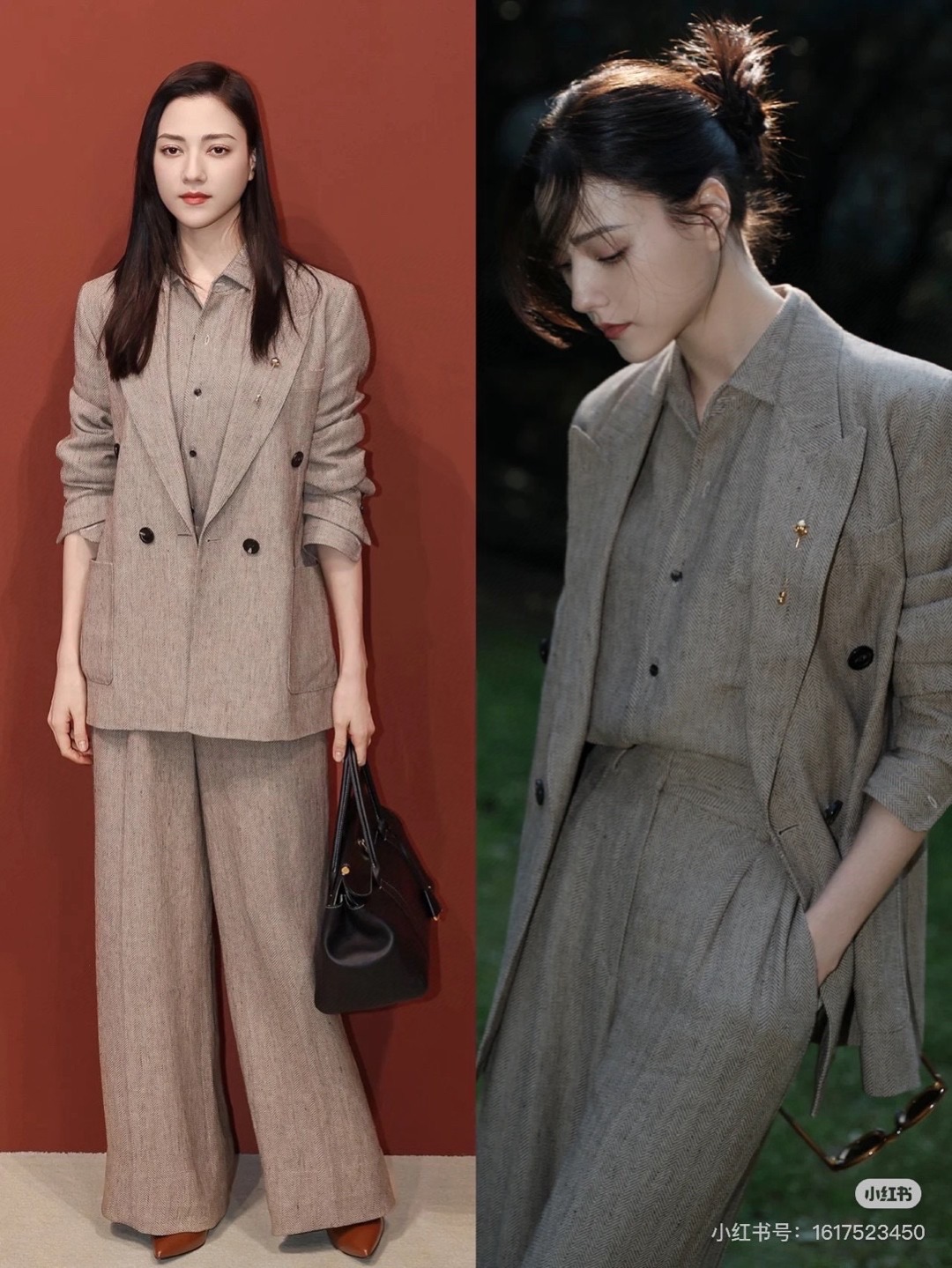 “High-End Quality Women’s Clothes: Linen Coats, Shirts, Pants, Official OL Style – 3 Packs Available” - 图片 6
