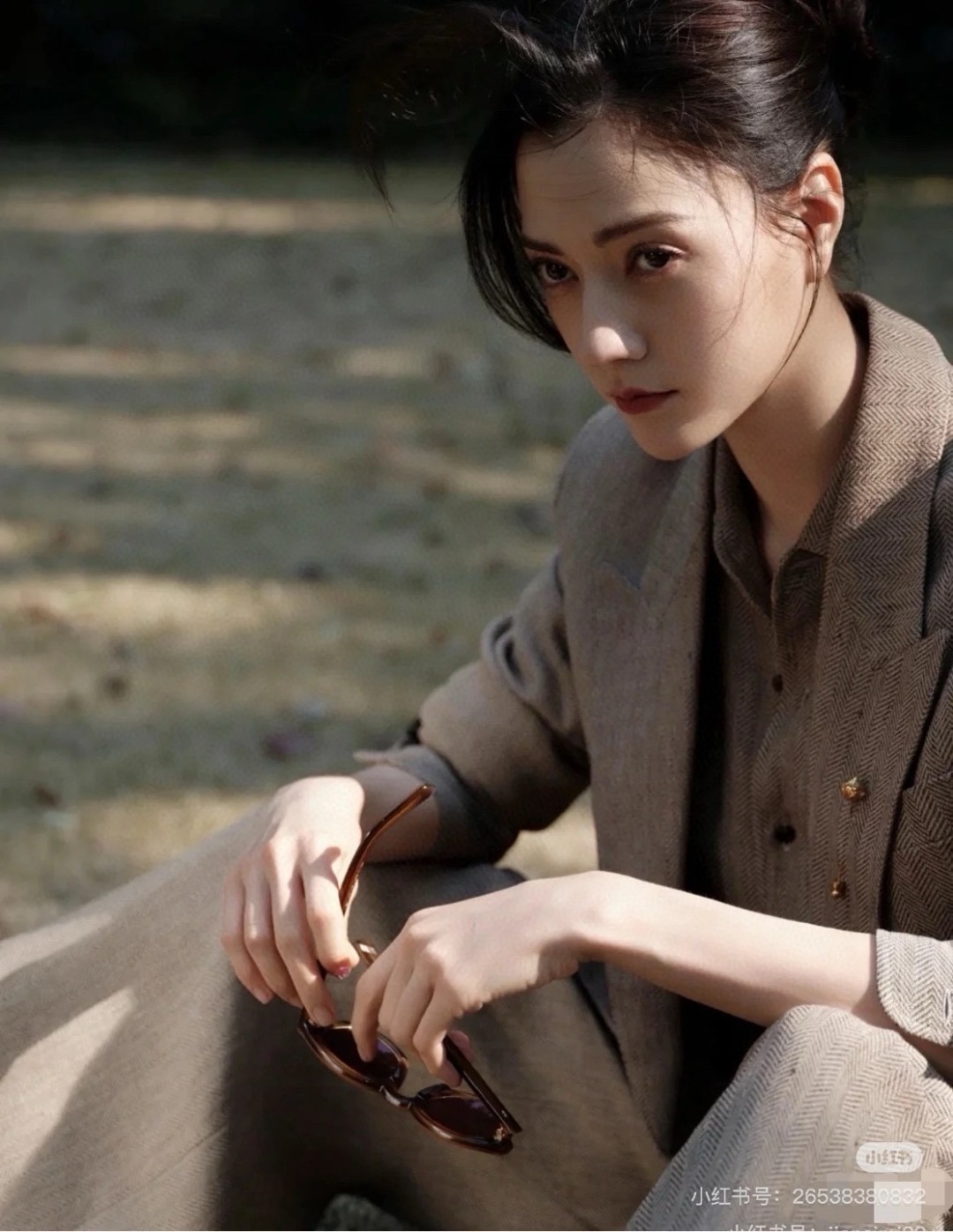 “High-End Quality Women’s Clothes: Linen Coats, Shirts, Pants, Official OL Style – 3 Packs Available” - 图片 5